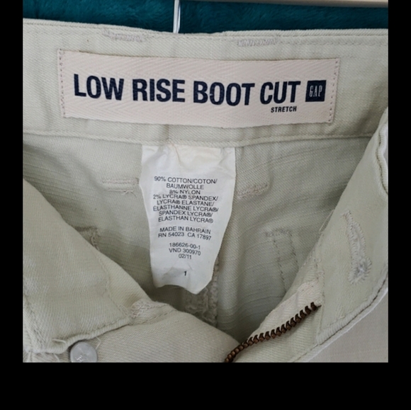 Gap Boot Cut Stretch Khaki Jeans - Picture 6 of 6